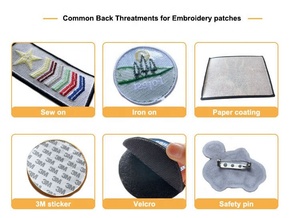 New Arrival Custom Black Girl Patches Bordado Ferro em Patches para Vestuário - Product Image 6