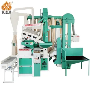 Fully Automatic Commercial Husk Milling Machine Combine Rice Mill Plant Rice Milling Machinery