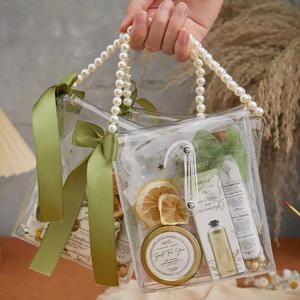 Bolsas de Regalo de Moda con Asa, Bolsa de Regalo Transparente de PVC, Recuerdo de Boda, Bolsa para Fiesta de Bodas, Caja para Dulces - Product Image 2