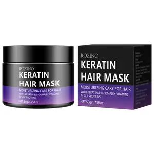 Hair mask repairs dryness, moisturizes hair, corrects frizz, hair care, conditioner