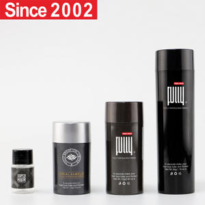 Fibras profesionales de construcción de cabello completamente a base de hierbas para tratamiento de pérdida de cabello - Product Image 5