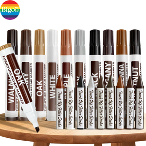 21 pz punta obliqua a pennello inchiostro permanente 6mm larghezza scrittura <span class=keywords><strong>mobili</strong></span> <span class=keywords><strong>per</strong></span> pennarello Touch riparazione penna pastello legno Set <span class=keywords><strong>per</strong></span> la promozione - Product Image 3