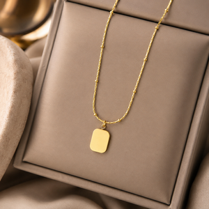 Custom Stainless Steel 18K Gold Zircon Trendy Layered Heart Butterfly Pendant <b>Necklace</b> Women's Gift Bulk - Product Image 6