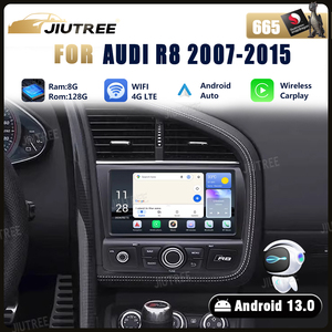 Android 13 para Audi R8 2007-2015 navegación GPS para coche unidad principal estéreo para coche grabadora de Radio Multimedia reproductor de vídeo de música Carplay - Product Image 2