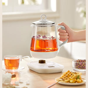 Midea Electric <b>Tea</b> Maker 1.5L Glass Kettle With Keep Warm Function For Home And Office Use - Product Image 1
