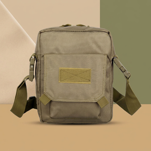 Sac à bandoulière Oxford personnalisé pour l'extérieur, imperméable, tactique, MOLLE, unisexe, sac messager, sac bandoulière - Product Image 1