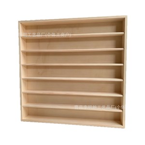 Estante de Almacenamiento de Madera para Cuentas Perler, Caja de Exhibición de Cuentas Perler de Múltiples Niveles, Caja de Almacenamiento para Rotuladores de Acuarela, Caja Organizadora de Madera para Marcadores - Product Image 4