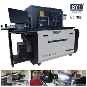 Metall Sign Bending Machine Manipulator And Punching Flat Metal3D Signs CNC Auto Channel Letter Bending Machine For Big And Small Letters