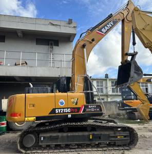 Excavadora de cadenas Sany SY215C de segunda mano, máquina de construcción usada, excavadora Sany 215 a bajo precio en venta - Product Image 4