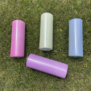 Gobelet de sublimation vierge droit 20 oz, sensible à la lumière UV, à paillettes, changeant de couleur - Product Image 4