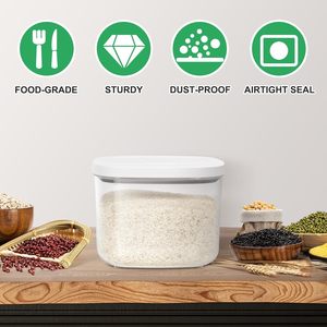 Contenedor de Almacenamiento Inteligente para Cereales, Harina, Granos y Arroz, con Sistema de Vacío y Aireación, Gran Capacidad, con Recordatorio por Aplicación, para el Hogar - Product Image 4