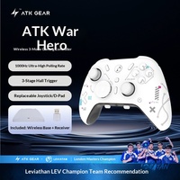 Manette de jeu sans fil ATK Battle Axe Standard Tri Mode avec joystick à effet Hall et déclencheur 1000Hz pour Switch, PC, iOS, Android