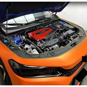 Kit de protection de carrosserie pour Honda Civic 11e génération 2022, comprenant une plaque de protection moteur, une plaque de protection inférieure et des bandes décoratives. - Product Image 3