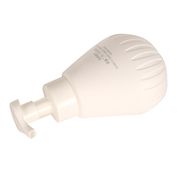 Bouteille de savon plate en plastique PP personnalisée 200ml/300ml/500ml pour douche de bébé, emballage de shampoing moussant avec pompe, capacité 250ml pour enfants