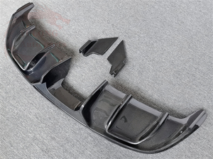 Kit de carrocería de fibra de carbono de alta calidad para <span class=keywords><strong>Jaguar</strong></span> F-<span class=keywords><strong>TYPE</strong></span>, difusor trasero estilo C modificado, parachoques trasero - Product Image 2