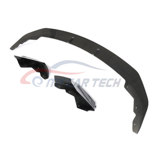 Per <span class=keywords><strong>BMW</strong></span> <span class=keywords><strong>Serie</strong></span> <span class=keywords><strong>1</strong></span> <span class=keywords><strong>2019</strong></span> Hatchback Sport, Labbro Anteriore in Fibra di Carbonio, Diffusore Paraurti Anteriore, Splitter Spoiler, Kit Carrozzeria - Product Image 2