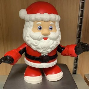 La mejor muñeca de Papá Noel, robot de baile eléctrico, iluminación, música, regalo de Navidad, muñeca de juguete eléctrica, juguete de Papá Noel bailando - Product Image 1
