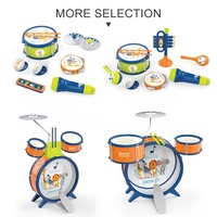 Shantou Chenghai Toy Musical Instrument for Kids Children's Play Music Game with Saxophone Piano Keyboard Guitar Drum Xylophone