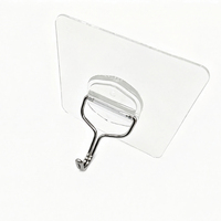 Perekat Dinding Tanpa Paku, Bahan Stainless Steel, Ramah Lingkungan, Fleksibel, Tanpa Bekas, Dapat Dilepas, Gantungan Handuk, Mantel, Kunci