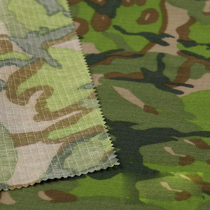 Tissu Oxford enduit de PU écologique à cinq feuilles, couleur camouflage, polyester/coton, résistant à la déchirure, imperméable, coupe-vent, pour tente - Product Image 2