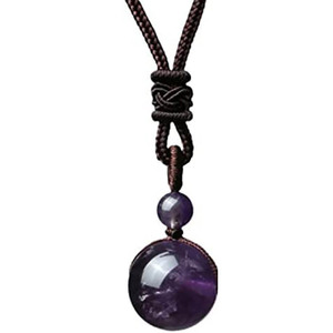 Collana con Ciondolo in Ossidiana Naturale, Occhio di Tigre Rame, Occhio Arcobaleno, 16mm, Doppio Occhio, Perla Singola, Regalo per Coppie - Product Image 4