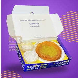 กล่องช็อคโกแลต Knafeh/kunafa/kunafe หรูหราโลโก้ออกแบบได้เองบรรจุภัณฑ์กล่องสำหรับมาการอง - Product Image 2
