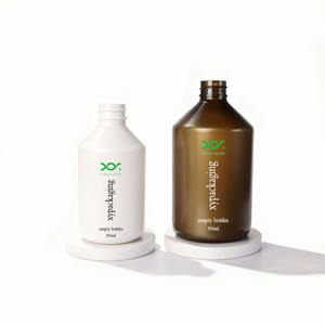 Xypackaging - Botellas de Plástico PET Marrón Vacías de 500 ml y 16 oz para Jabón de Manos, Loción Corporal, Envases al por Mayor - Product Image 5