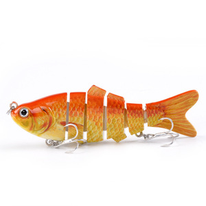 Esca Artificiale Rigida Multi-Articolata <span class=keywords><strong>DN</strong></span> 17.5g 19g 19.5g, Swimbait da Pesca a 6 Sezioni, Esche Rigide Segmentate - Product Image 2