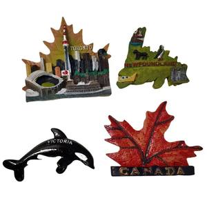 Imanes para nevera de Toronto, ideas de recuerdos de atracciones turísticas, imanes para nevera tridimensionales de resina. - Product Image 5