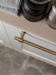 Eco-Friendly Modern Antique Brass Cabinet Handle and Drawer <strong>Knob</strong> for Kitchen <strong>Bedroom</strong> Gym Exterior Furniture Hardware - Product Image 4