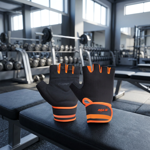 Gants de sport respirants antidérapants pour hommes et femmes, gants de musculation, gants d'entraînement en cuir et caoutchouc personnalisés - Product Image 3