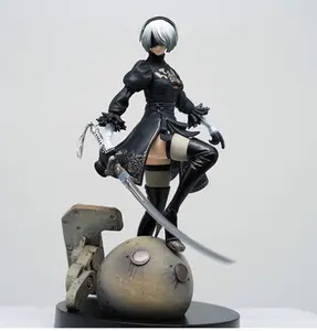 ตุ๊กตาโมเดลของเล่น2B จากการ์ตูนญี่ปุ่น Nier เกมอนิเมะผลิตในจีน