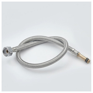 Tuyau tressé en acier inoxydable 304, diamètre intérieur de 1/2 pouces, flexible pour évier, toilettes, chauffe-eau, plomberie - Product Image 4