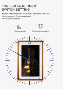 Cadre photo numérique 21.5 pouces écran lcd lecteur vidéo acrylique 32 43 55 65 75 86 cadre photo numérique 21.5 pouces - Product Image 5