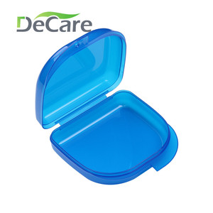 DeCare Dental Retainer Case With Holes Small Center Opening Tooth <b>Box</b> PP Material - Product Image 3