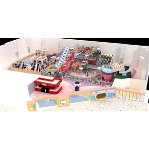 Parc d'attractions commercial sur mesure OEM : Château de plaisir, manèges, produits de jeu souple et aire de jeux intérieure - Product Image 2