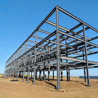 Atelier préfabriqué en structure métallique industrielle de haute qualité au design moderne, portable, pour les bureaux et les usines