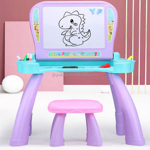 Table de <span class=keywords><strong>Dessin</strong></span> LED Projecteur à Succès : Jouet Éducatif pour Enfants, Tableau de Peinture, Bureau d'Artisanat et d'Apprentissage par Projection - Product Image 4