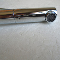 Robinet en laiton mélangeur d'évier de cuisine Chrome robinet de cuisine à Long col robinet d'évier de cuisine