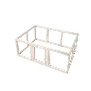 Valla acrílica transparente sólida para interiores al por mayor, barrera de plástico antiescape para mascotas, recinto para perros pequeños, bichón, gatos, animales - Product Image 1