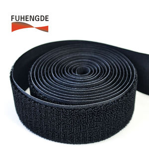 Thân Thiện Với Môi 5Cm 100% Nylon Duy Nhất Hai Mặt Mạnh Mẽ Dính Móc Và Vòng Lặp Fastener Băng Cho Túi Xách Giày Hàng May Mặc & Vải - Product Image 1