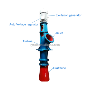 Generador Hidroeléctrico de Inducción sin Escobillas de 8kw, Generador Hidroeléctrico para Uso Doméstico, Energía Hidráulica - Product Image 2
