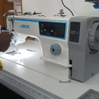 Nouvelle machine à coudre industrielle JACK A2C à aiguille unique avec coupe-fil automatique