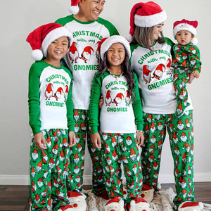 DDP piyama Natal lengan panjang anak, piyama Natal Keluarga desain baru kualitas tinggi - Product Image 5