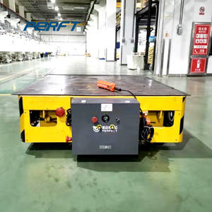 Chariot de transfert d'approvisionnement d'usine 1-300T chariots motorisés de transport résistants chariot à lit plat électrique - Product Image 2