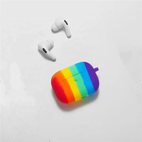 Étui de protection étanche en Silicone, souple, arc-en-ciel, pour pods Apple ir, accessoires, offre spéciale, nouveauté, 2021