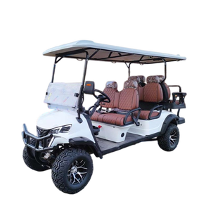Carrito de Golf Premium 2025 de 4+2 Plazas con Batería de 60V, Velocidad de 30-50 km/h y Autonomía de 50-70 km para Familiares y Amigos, Carrito de Golf Premium para 6 Personas - Product Image 1