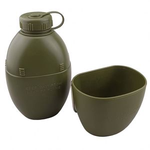 Échantillon gratuit : Kit de cantine tactique d'extérieur, ensemble de 4 pièces en aluminium avec tasse, réchaud à bois et sac de transport pour camping et randonnée, avec poignée de transport - Product Image 5
