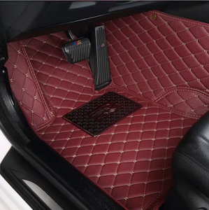 Tapis de sol de voiture en cuir imperméable de luxe, ensemble complet de 3 pièces, style professionnel, épaisseur 3,5 mm, pour <span class=keywords><strong>Alfa</strong></span> <span class=keywords><strong>Romeo</strong></span> - Product Image 3