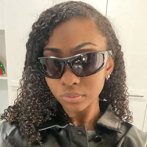 2024 nouveau Y2K lunettes <span class=keywords><strong>de</strong></span> soleil lunettes mode femmes hommes Simple <span class=keywords><strong>sport</strong></span> lunettes <span class=keywords><strong>de</strong></span> soleil femme à la mode teinté lentille lunettes cyclisme lunettes - Product Image 2